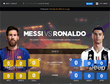 Tablet Screenshot of messivsronaldo.net